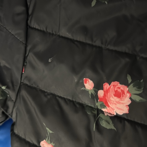 Pink Flower Little Girls Ski Bibs & Jacket - Picture 13 of 15